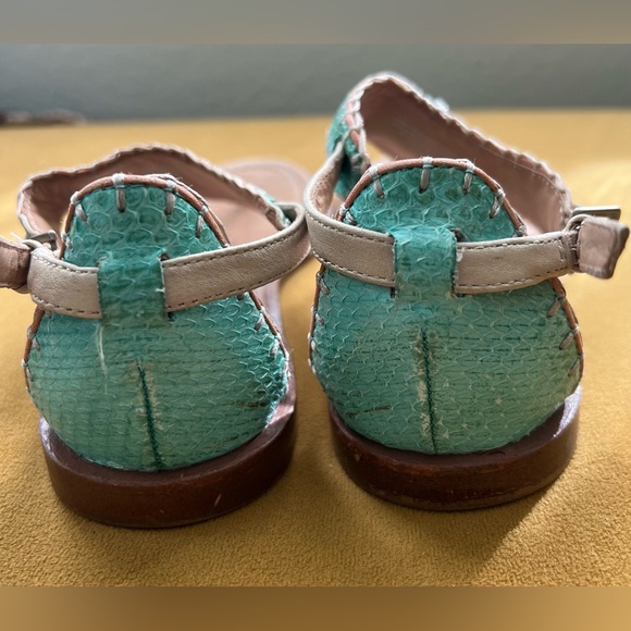 Ella Moss Turquoise Sandals - Picture 6 of 7